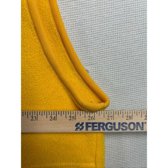 VTG Columbia Fleece Vest Men’s XL Yellow Zip Up Outdoor Hiking Camping Core - Picture 7 of 9